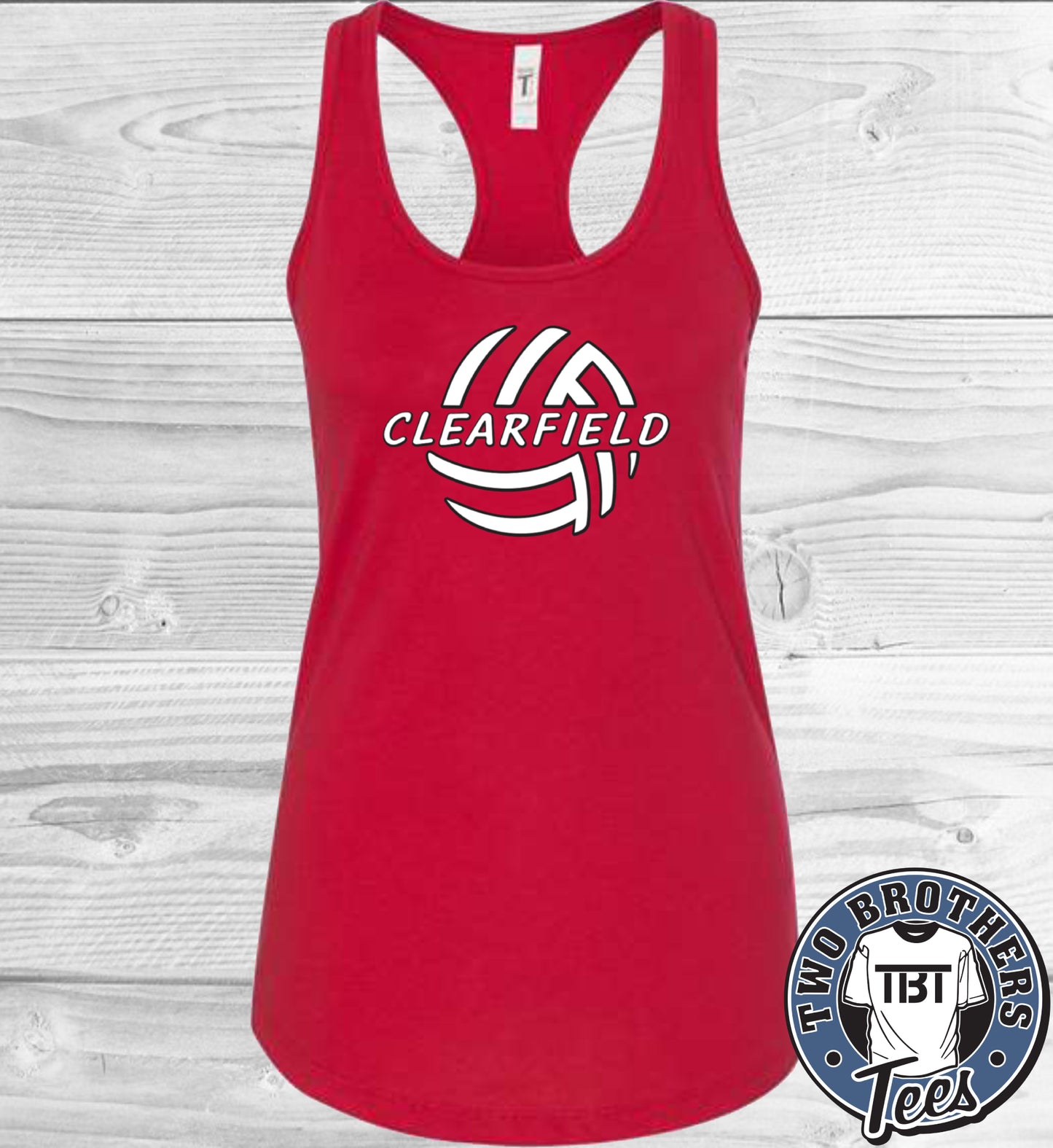 Clearfield Volleyball 2026 Racerback Tank Top
