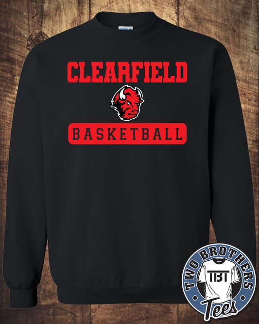 Clearfield Basketball Crewneck