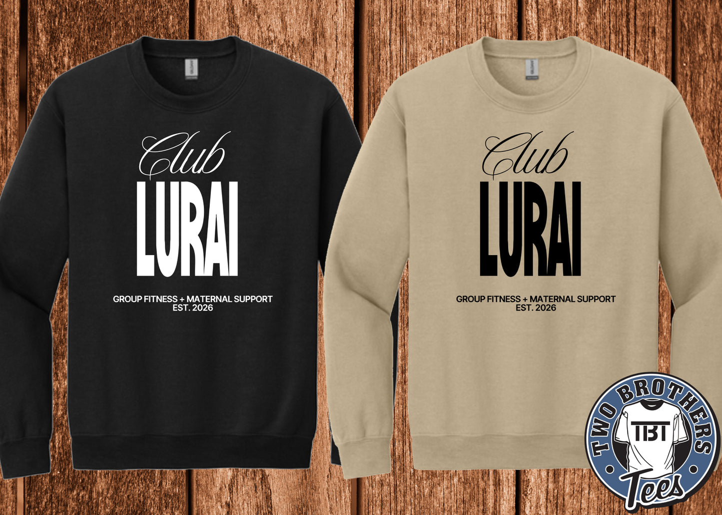 Club LuRai Crewneck Sweatshirt - Bold Design