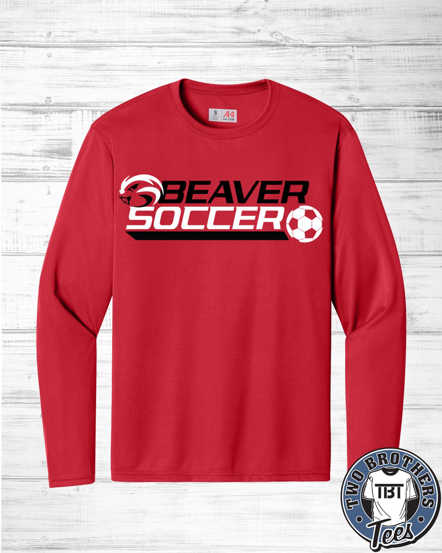 DuBois Soccer Beaver Performance Long Sleeve T-shirt