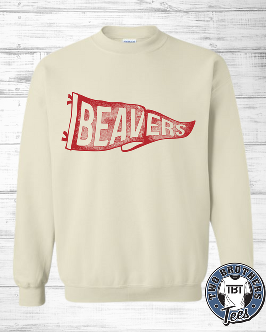 DuBois High School Cheerleading Pennant Crewneck