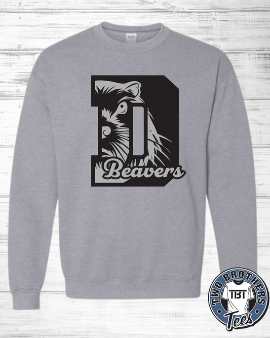 DuBois High School Cheerleading Beaver Crewneck