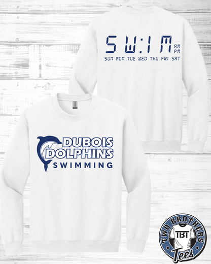 DuBois Dolphins SW:IM Time Crewneck