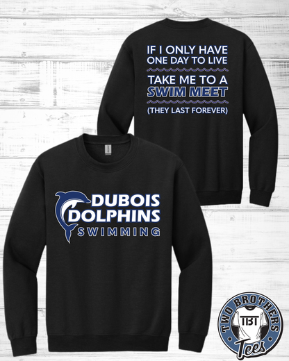 DuBois Dolphins Swim Meet Crewneck