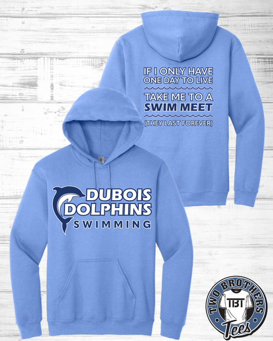DuBois Dolphins Swim Meet Hoodie