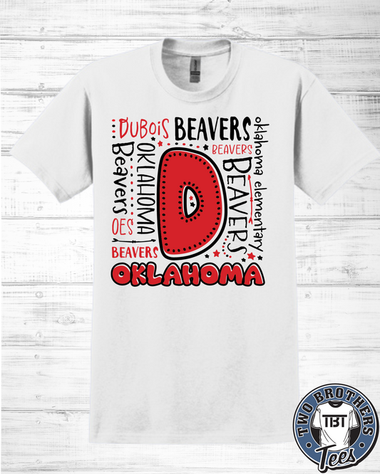 Oklahoma Elementary Design 8 D Oklahoma T-Shirt