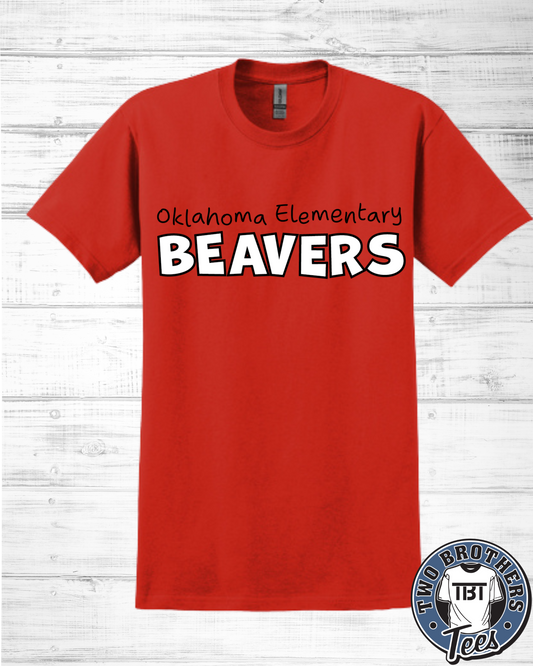 Oklahoma Elementary Design 4 Oklahoma Solid T-Shirt