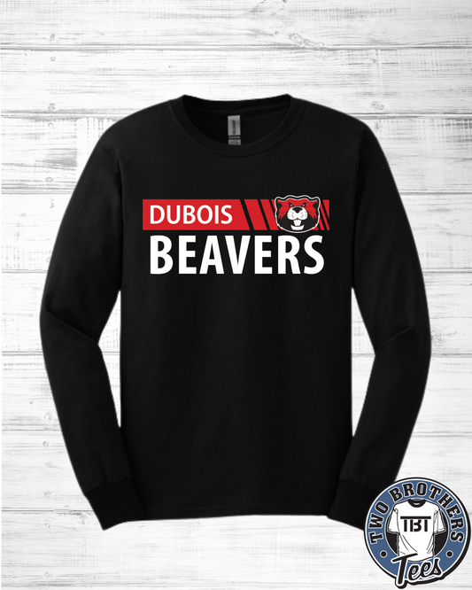 Oklahoma Elementary Design 2 DuBois Beavers Long Sleeve T-Shirt