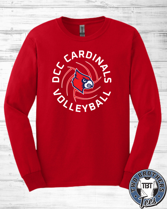 DCC Volleyball Design 2 Long Sleeve T-Shirt