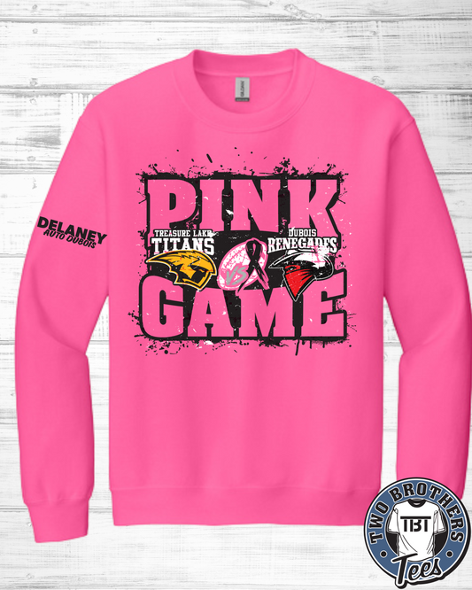 PINK Game Titans vs. Renegades crewneck