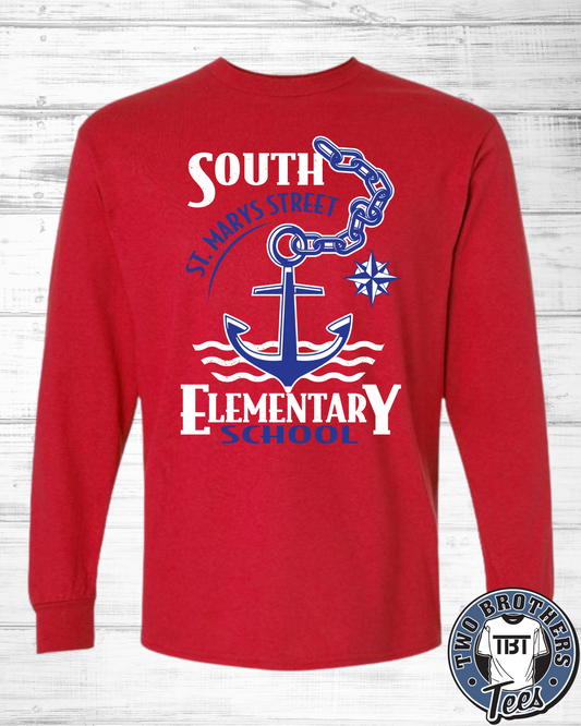 South St. Mary's Street Elementary School Design 1 Long Sleeve T-Shirt