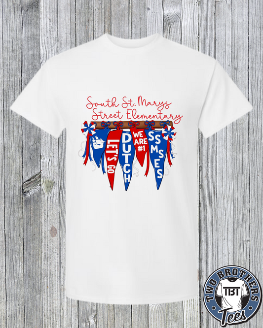 South St. Mary's Street Elementary School Design 3 T-Shirt