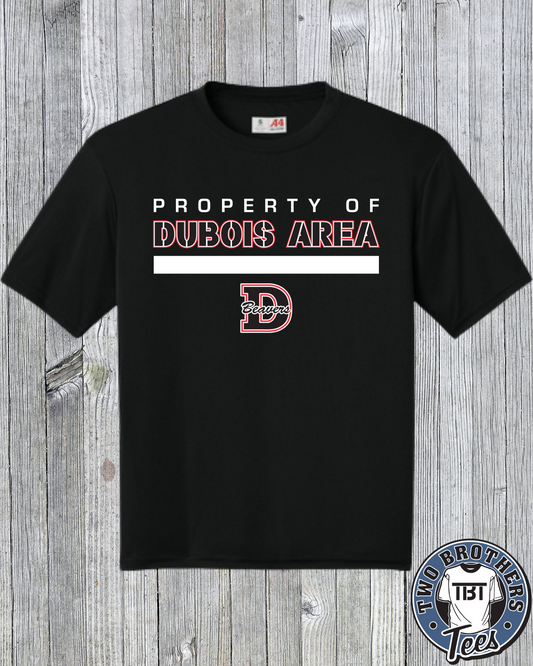DuBois Football Property of DuBois Performance T-Shirt