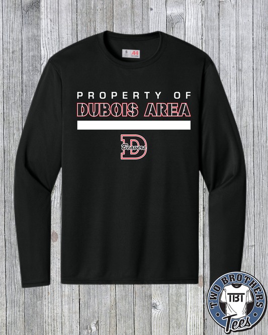 DuBois Football Property of DuBois Performance Long Sleeve T-Shirt