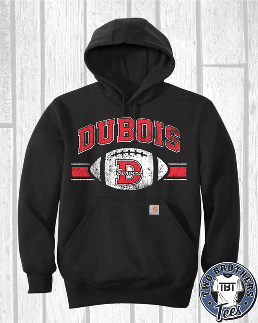 DuBois Football Carhartt Heavy Weight Hoodie DuBois Design
