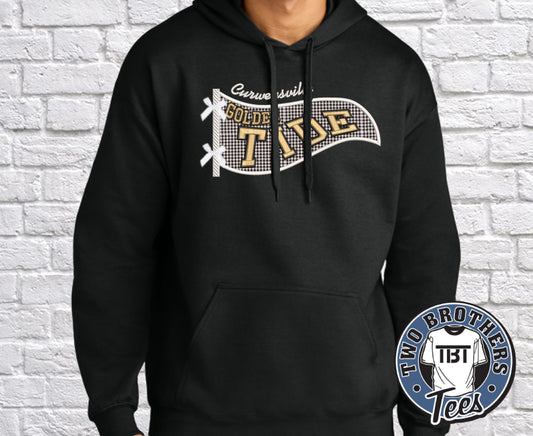 Curwensville Golden Tide Pennant Softstyle Hoodie