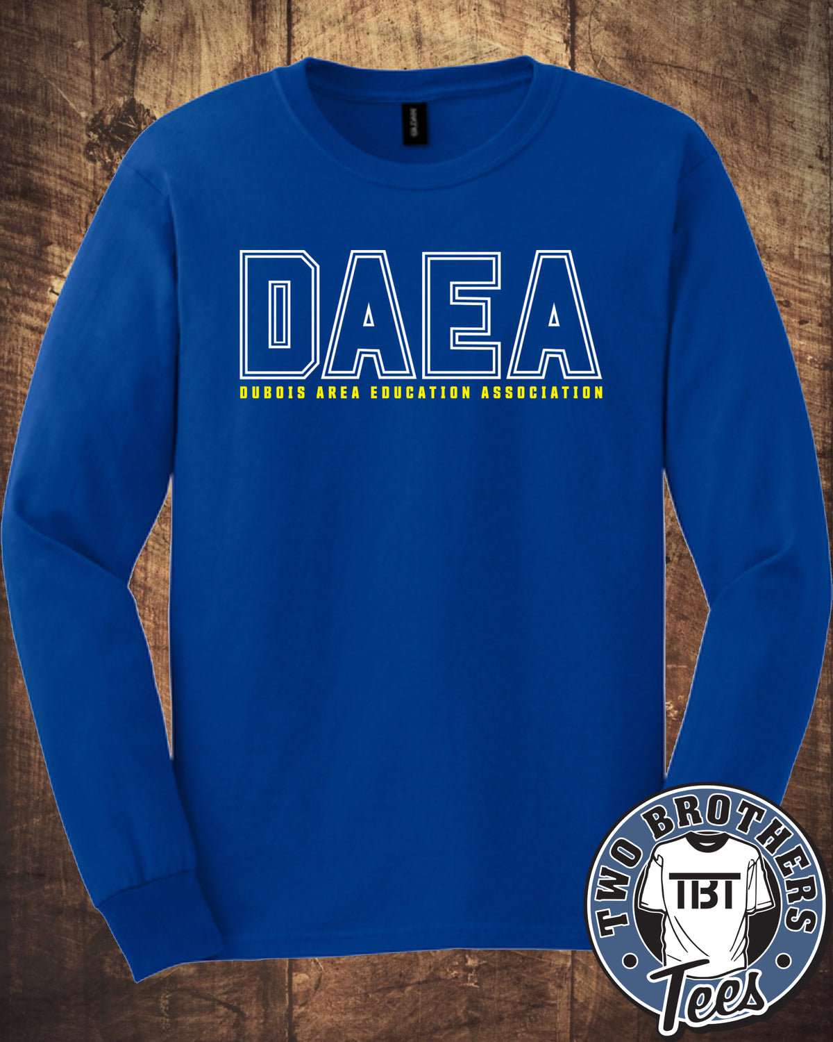 DAEA 2026 Long Sleeve T-Shirt - Blue Design