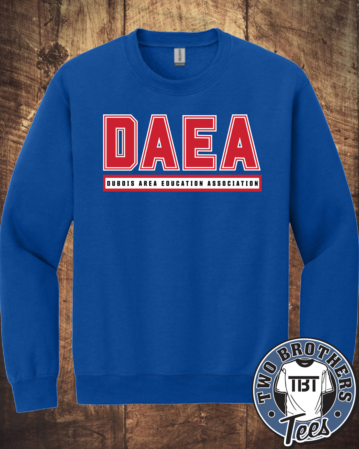 DAEA 2026 Crewneck Sweatshirt - Red Design