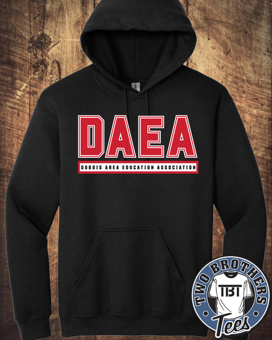 DAEA 2026 Hoodie - Red Design