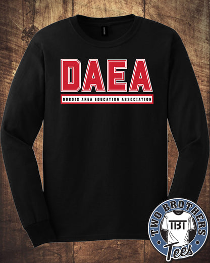 DAEA 2026 Long Sleeve T-Shirt - Red Design