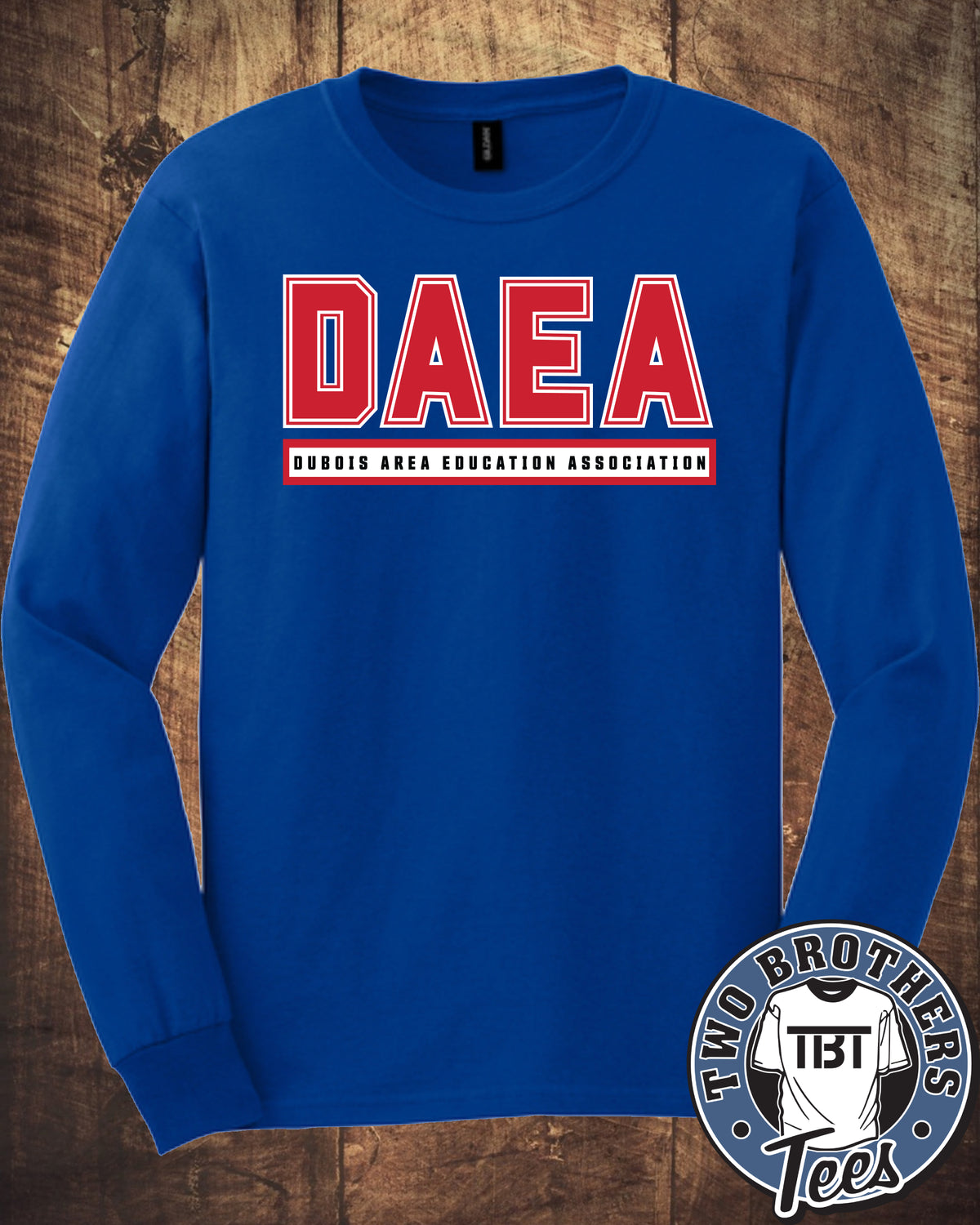 DAEA 2026 Long Sleeve T-Shirt - Red Design