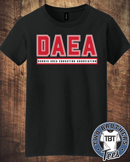 DAEA 2026 Women's Fit T-Shirt - Red Design