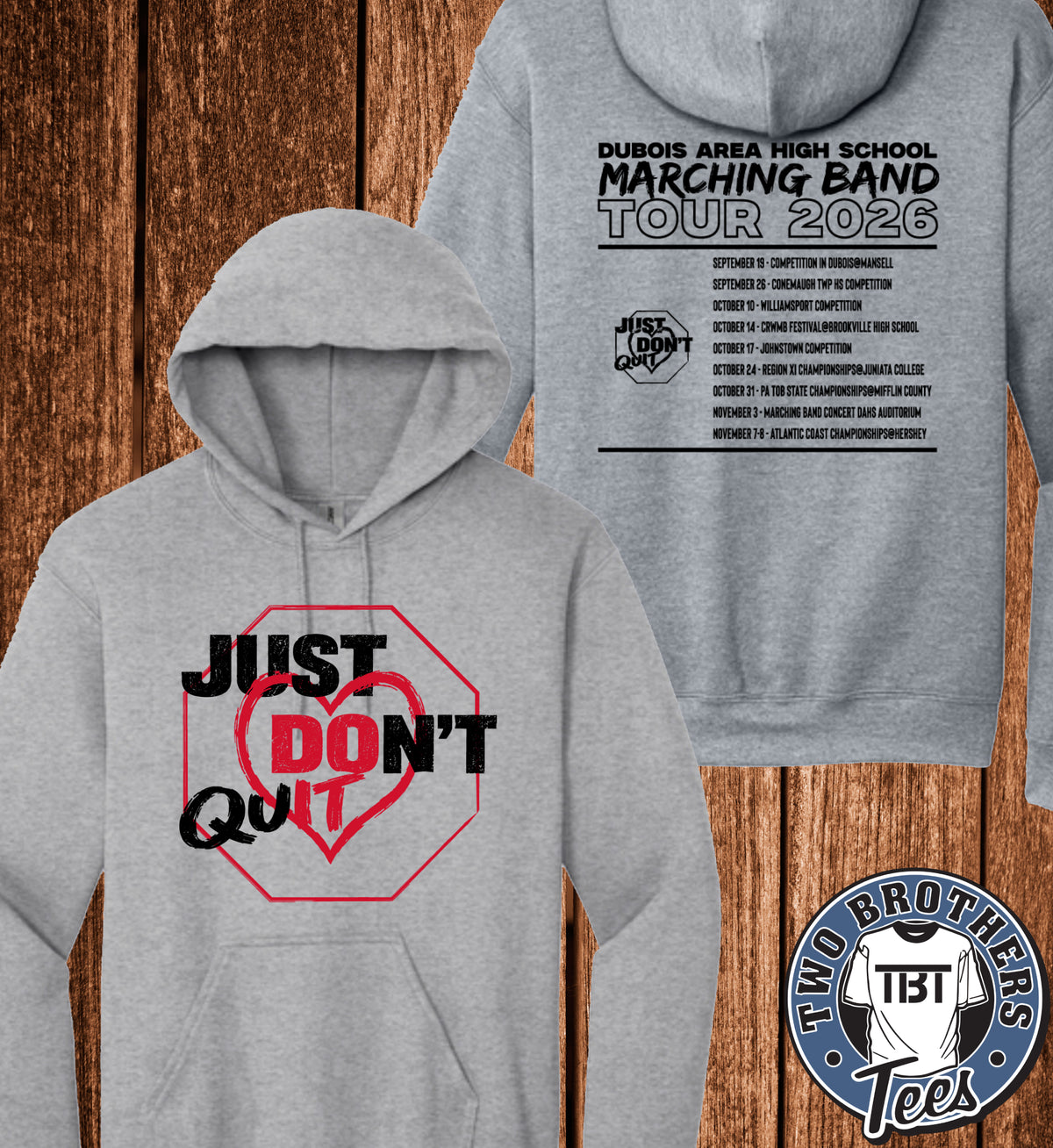 DAHS Marching Band Tour 2026 Hoodie