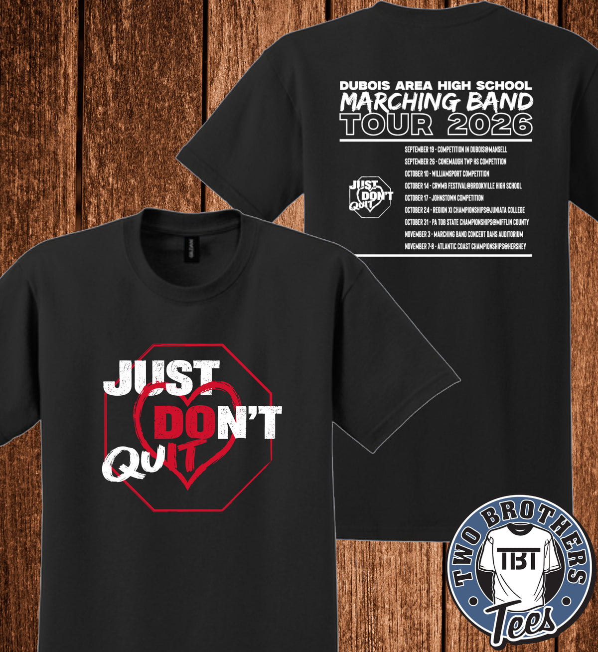 DAHS Marching Band Tour 2026 Softstyle T-Shirt