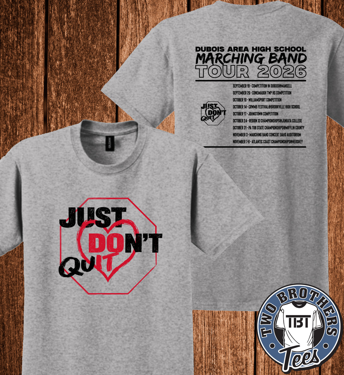 DAHS Marching Band Tour 2026 Softstyle T-Shirt