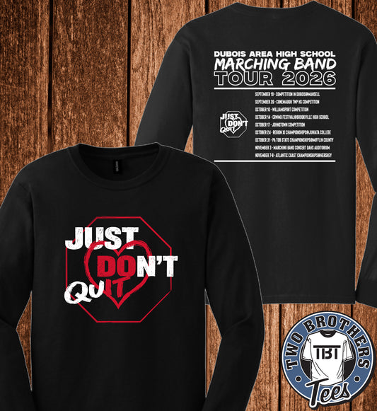 DAHS Marching Band Tour 2026 Long Sleeve T-Shirt