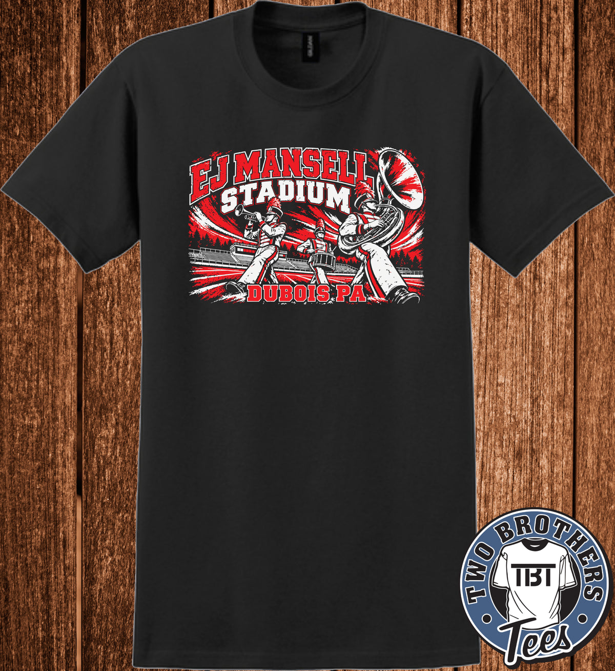 DAMS EJ Mansell Stadium T-Shirt - Band Design