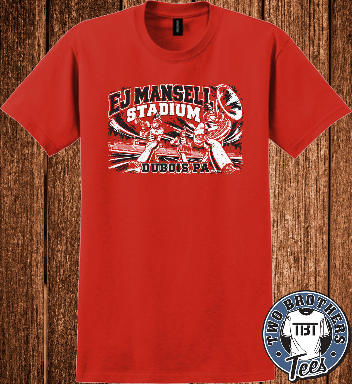 DAMS EJ Mansell Stadium T-Shirt - Band Design