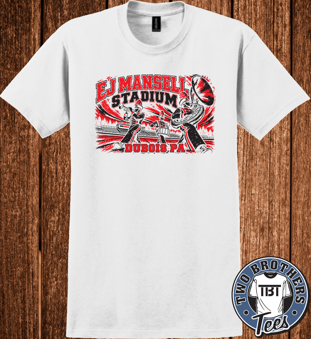 DAMS EJ Mansell Stadium T-Shirt - Band Design