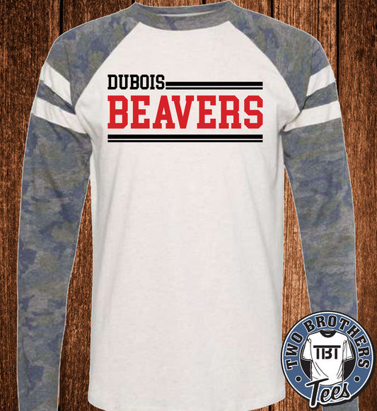 DAMS PTSA 2026 Camo Long Sleeve T-Shirt - Design 3