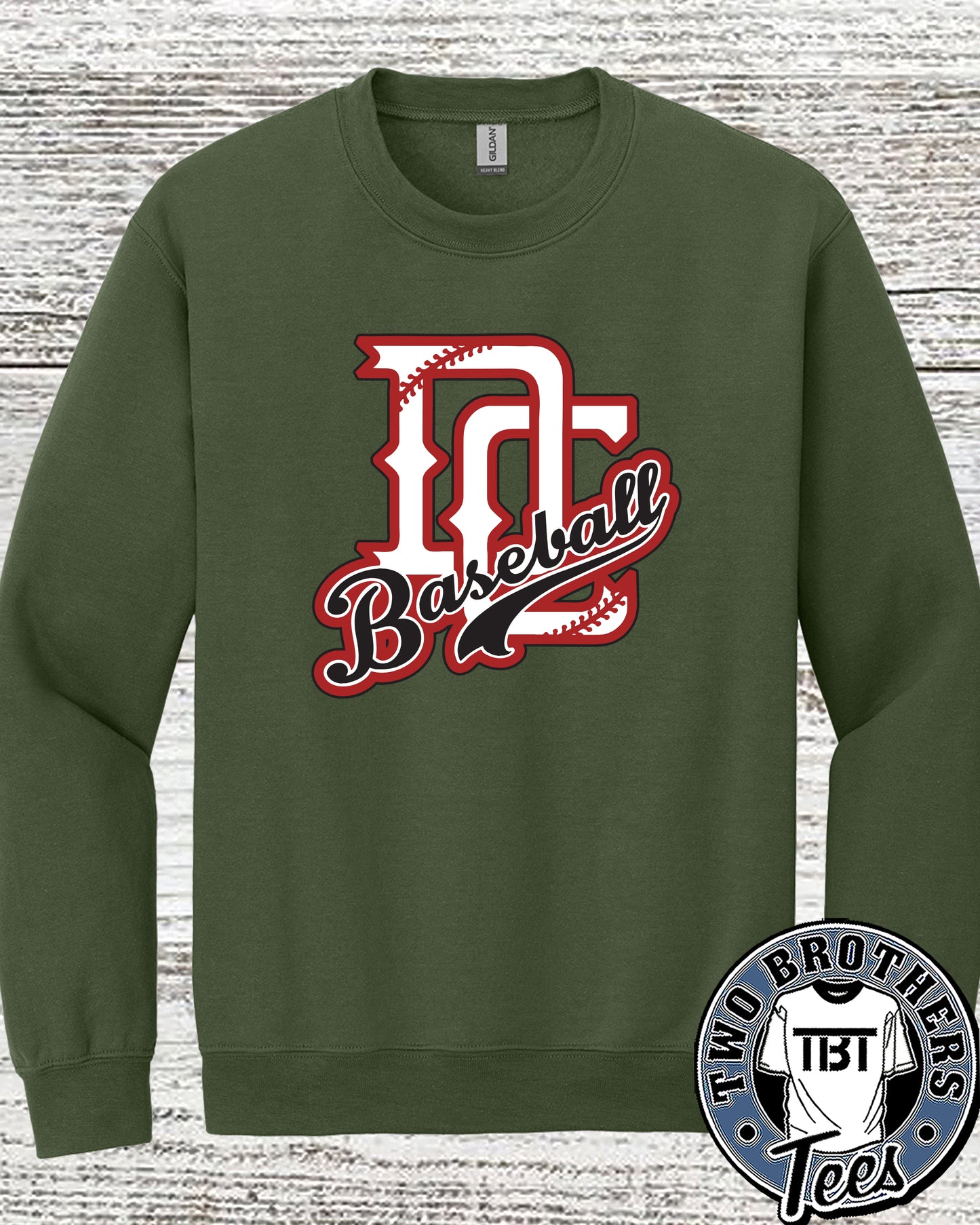 DC Defenders "Baseball" Crewneck Sweatshirt