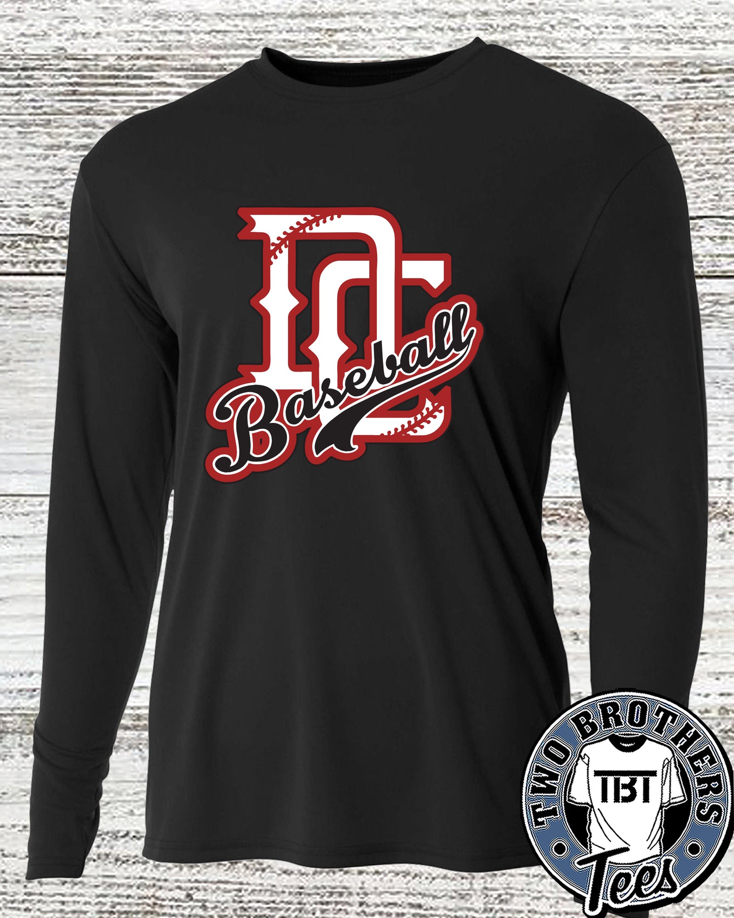 DC Defenders "Baseball" Performance Long Sleeve T-Shirt