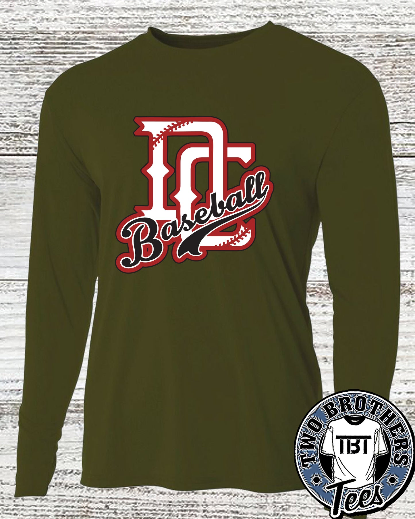 DC Defenders "Baseball" Performance Long Sleeve T-Shirt