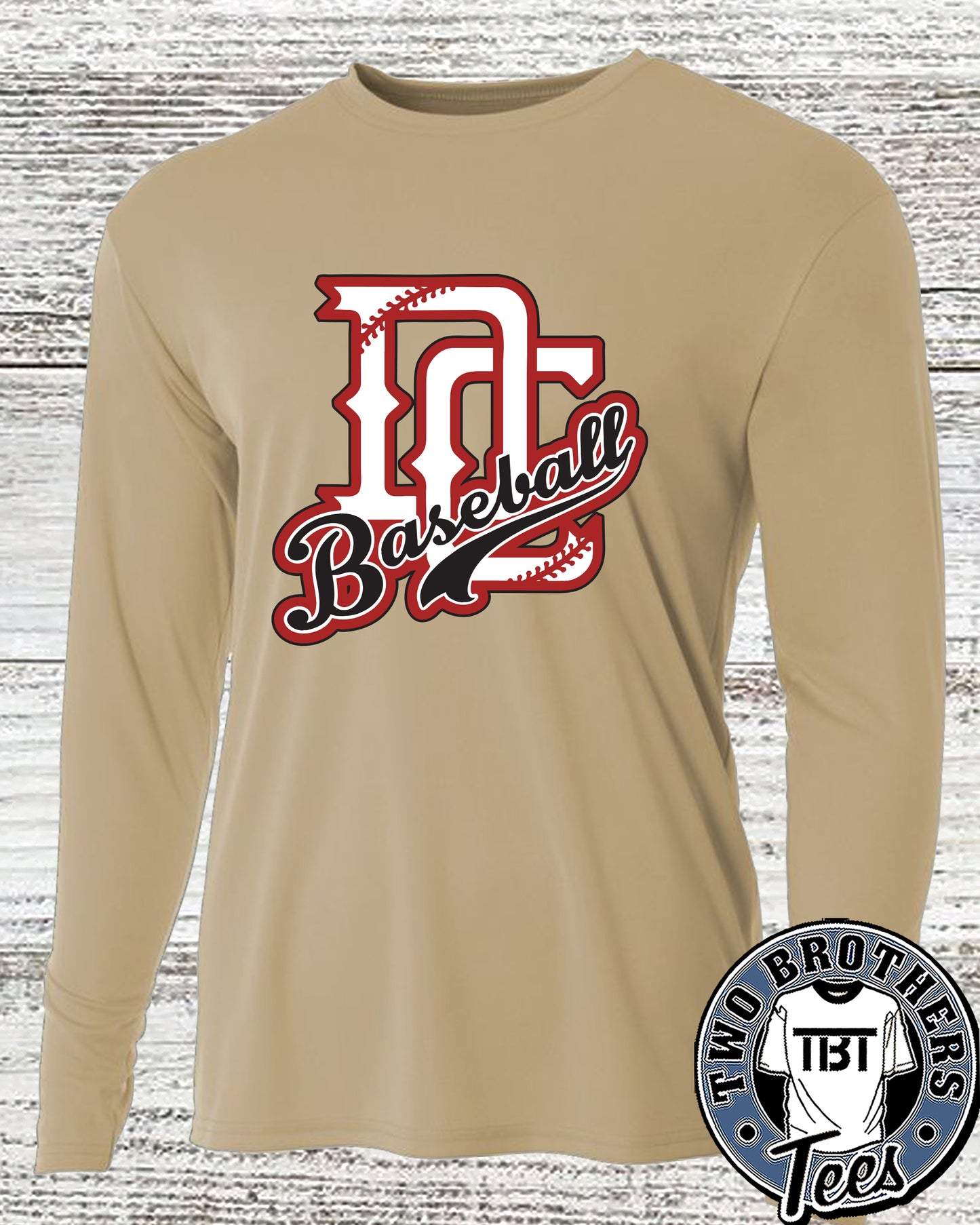 DC Defenders "Baseball" Performance Long Sleeve T-Shirt