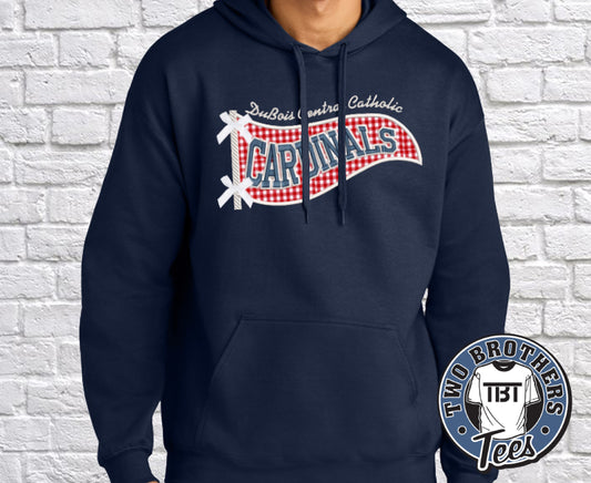 DCC Cardinals Pennant Softstyle Hoodie