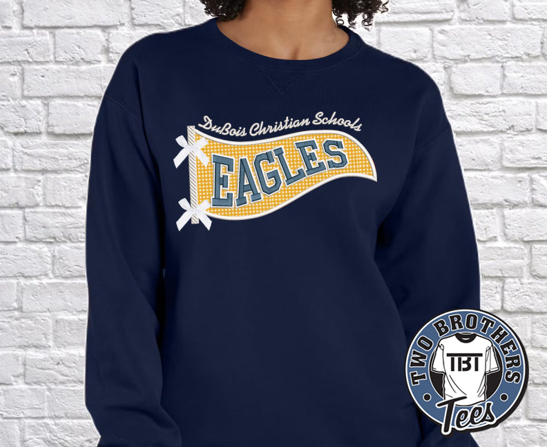 DCS Eagles Pennant Softstyle Crewneck Sweatshirt