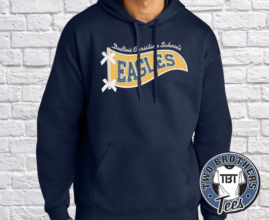 DCS Eagles Pennant Softstyle Hoodie
