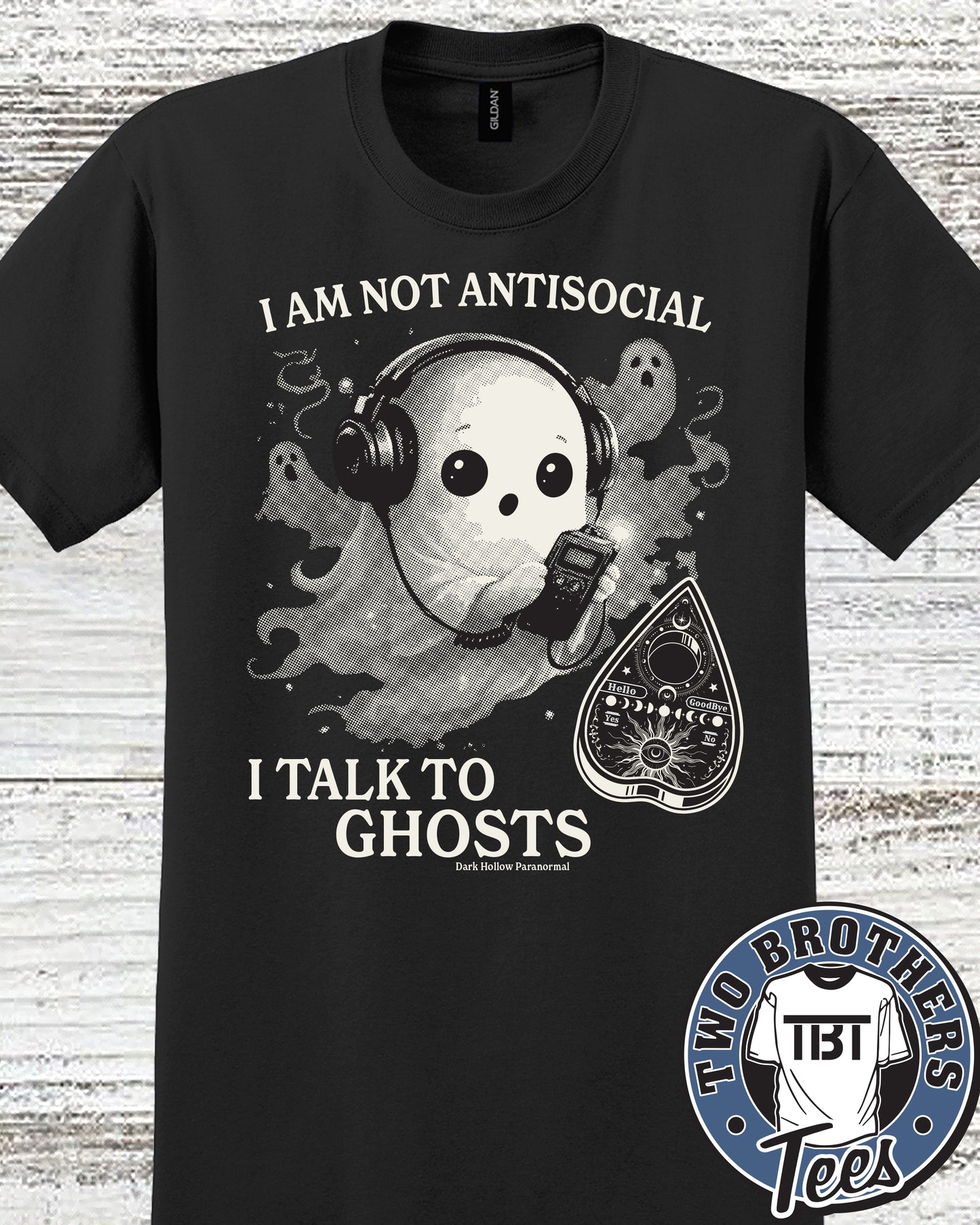 Dark Hollow Antisocial Ghost T-Shirt