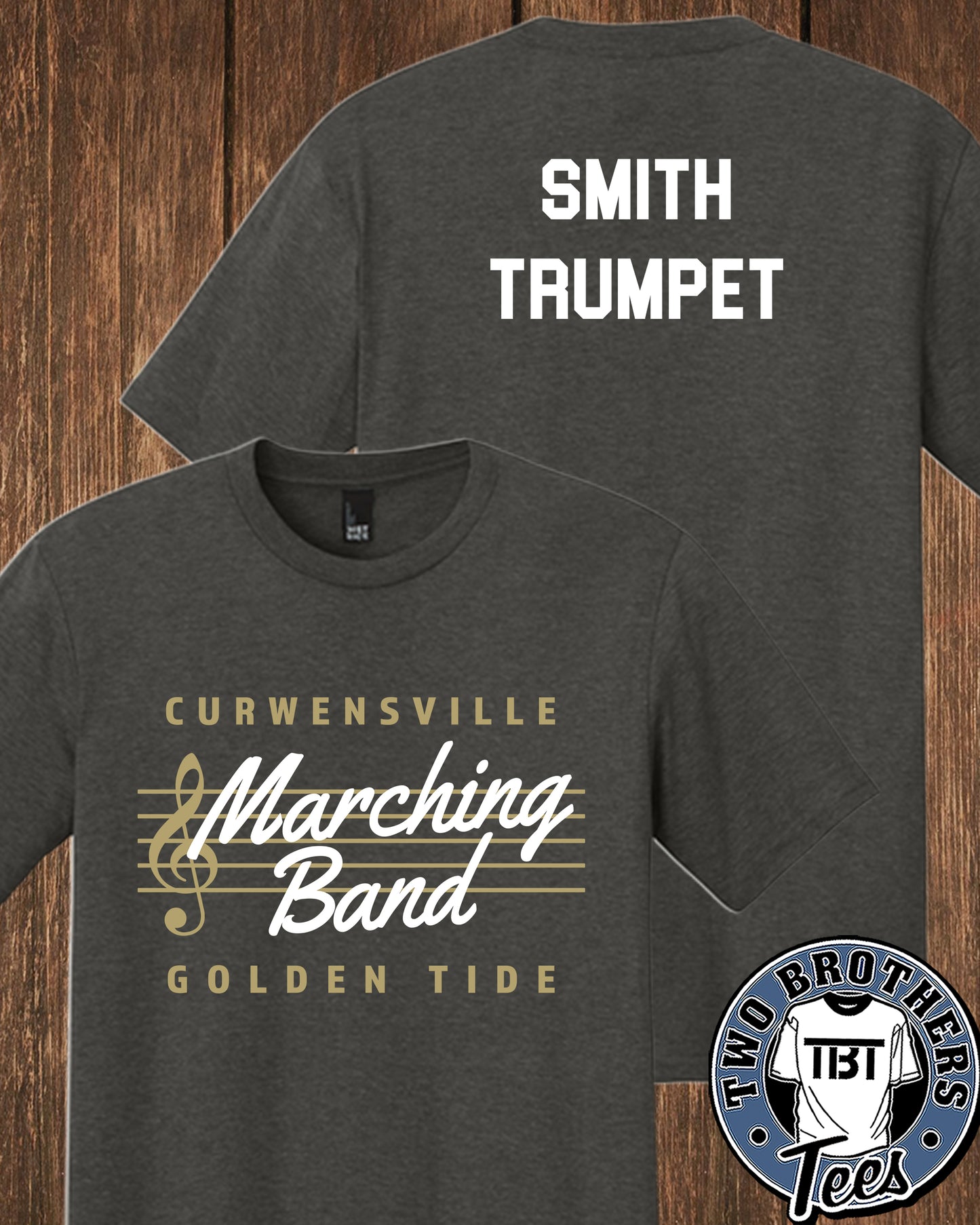 Curwensville Marching Band Unisex T-Shirt - Design 1