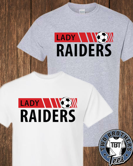 Lady Raiders Soccer T-Shirt - Design 1