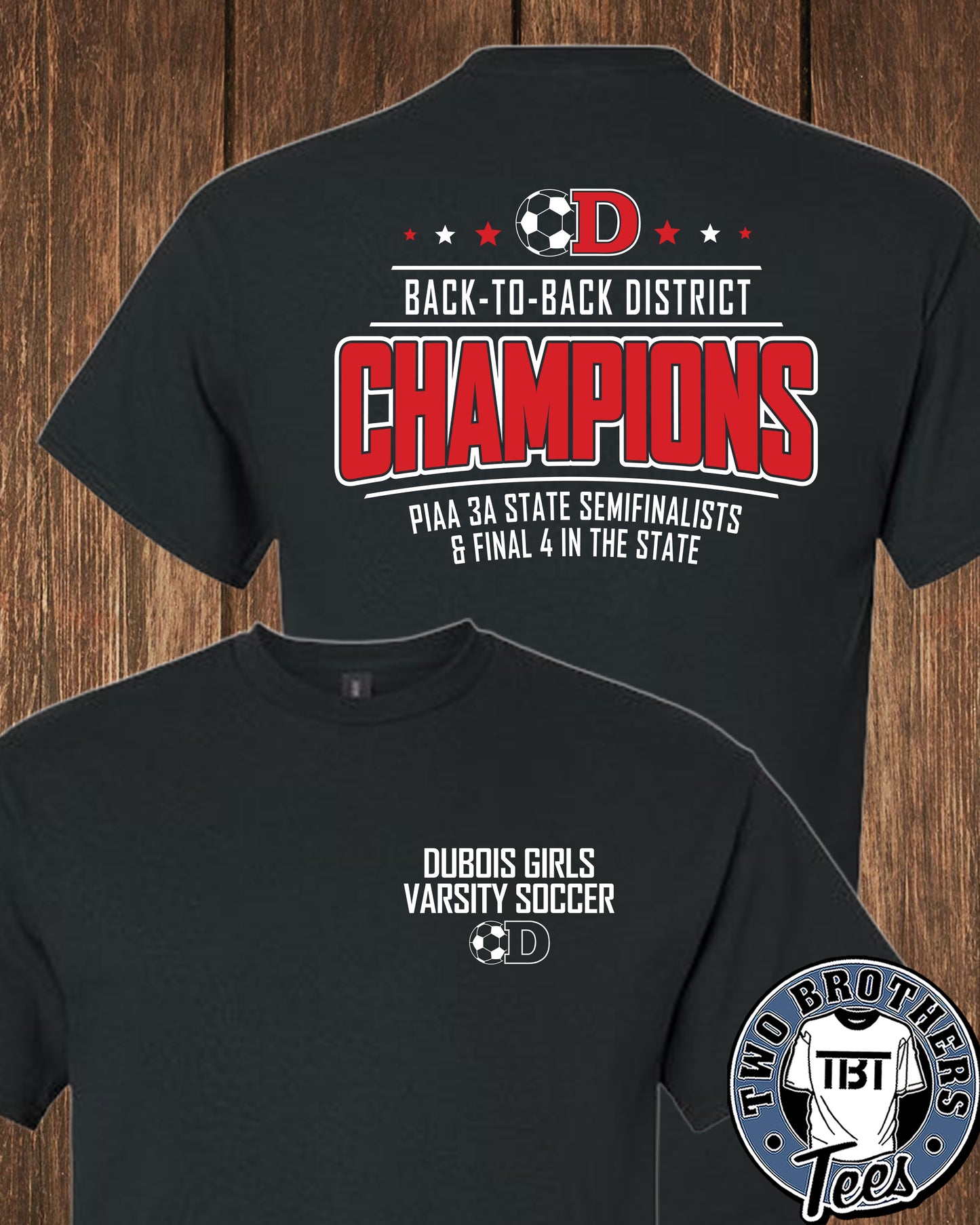 DuBois Soccer 2026 Softstyle T-Shirt - Design 2