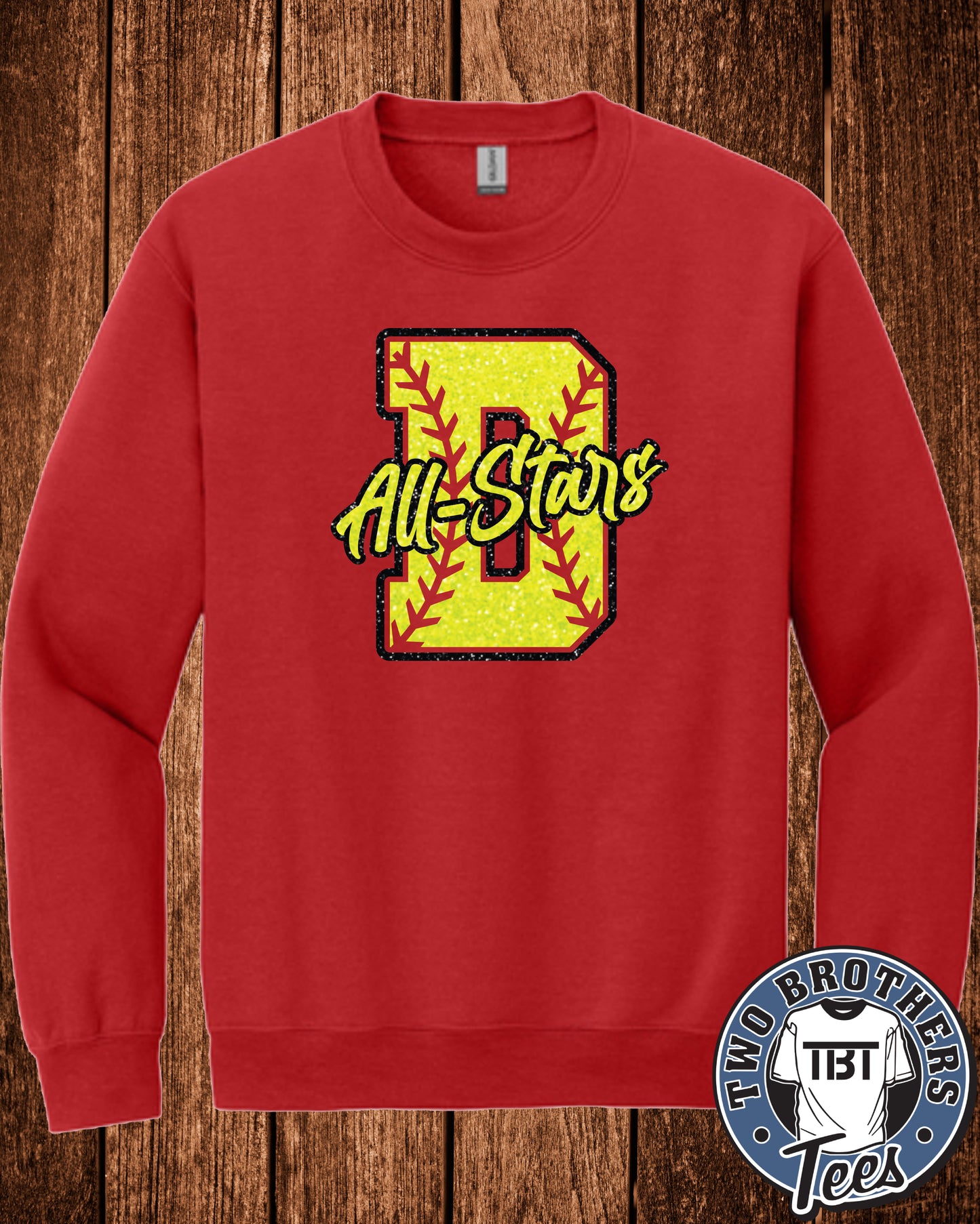 DuBois All Stars "D" Crewneck Sweatshirt - With Glitter