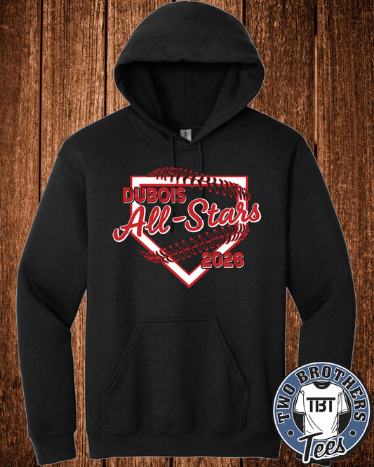DuBois All Stars "Home Plate" Hoodie