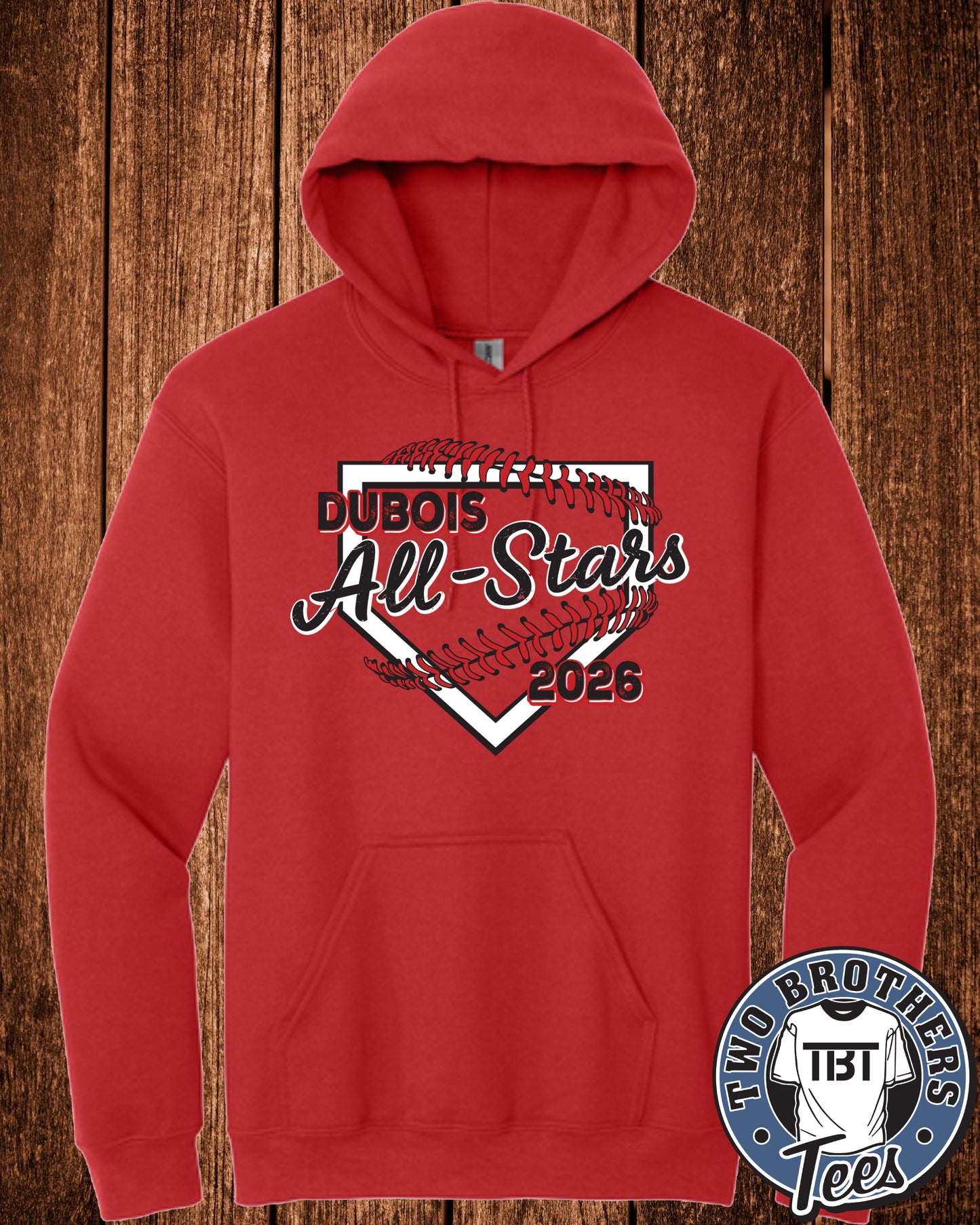 DuBois All Stars "Home Plate" Hoodie