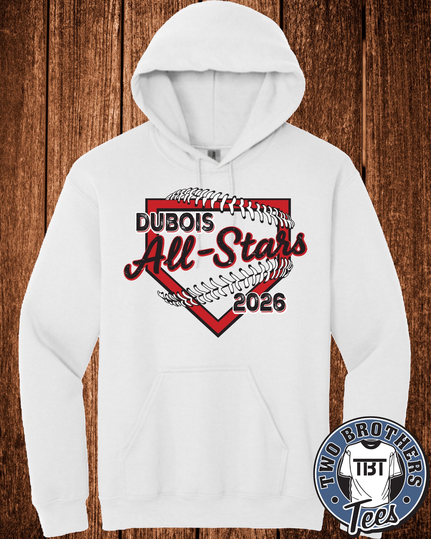 DuBois All Stars "Home Plate" Hoodie