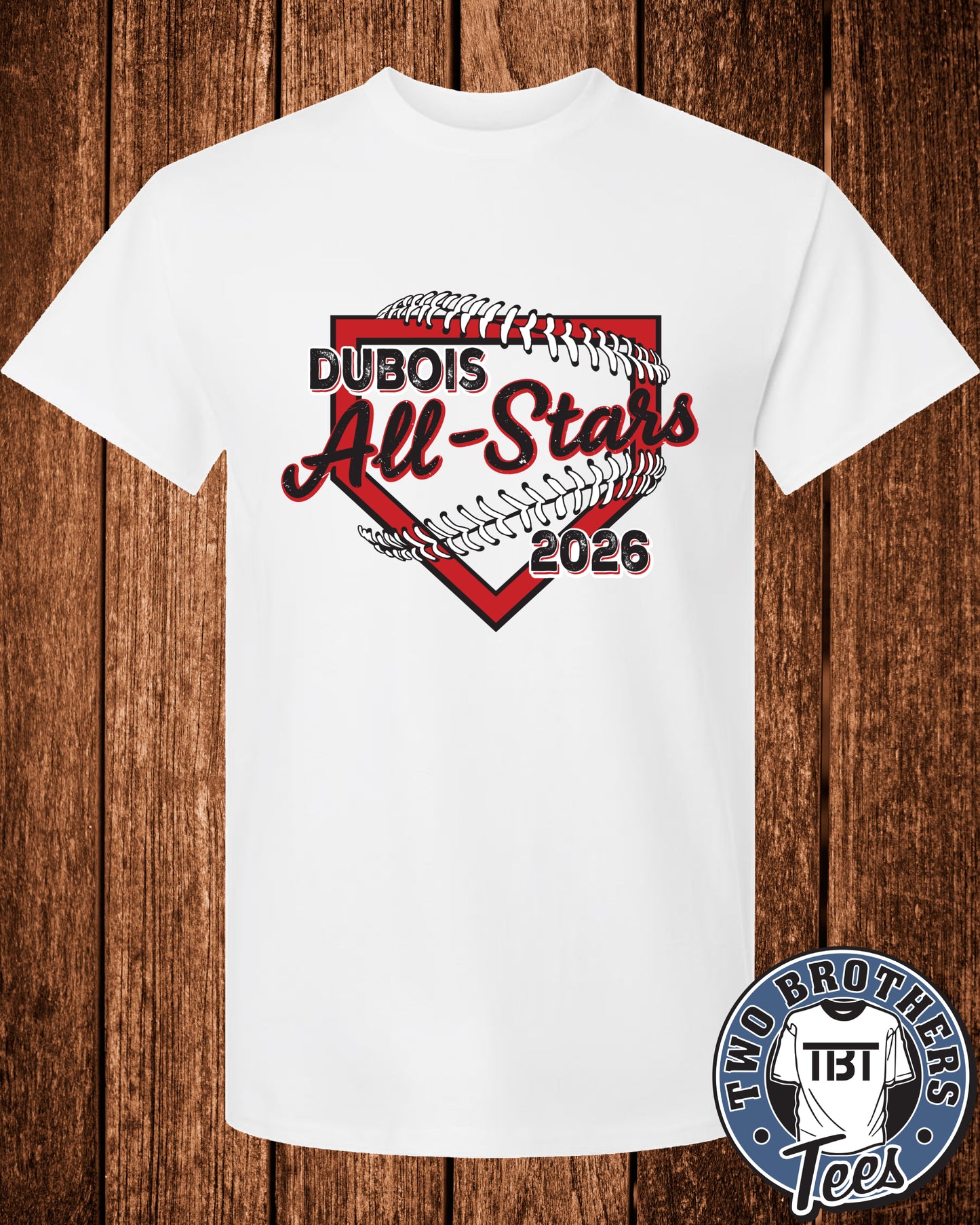 DuBois All Stars "Home Plate" T-Shirt